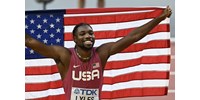  Noah Lyles a 100 méter világbajnoka Budapesten  