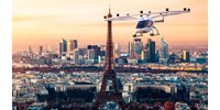  Már utas is volt a fedélzeten, úgy szállt fel Párizsnál a repülő taxi – videó  