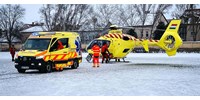  Fejsérülések, törések - a havazás miatt sokszor hívták a mentőket  
