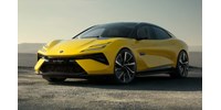 918 lóerős elektromos szedánként debütált a vadonatúj Lotus Emeya