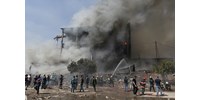  Hatalmas robbanás történt Jerevánban egy zsúfolt piacon  