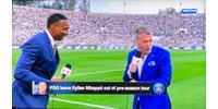  Élő adásban esett össze a tévés sportelemző a Real-Milan meccs előtt  