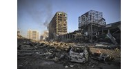  Teljesen megsemmisült egy kijevi bevásárlóközpont, amelyet tüzérségi támadás ért  