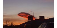  Különleges, UFO-szerű felhő jelent meg Törökország egén  