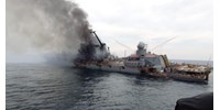  Mire utalnak a sérült Moszkva hadihajóról nyilvánosságra került felvételek?  
