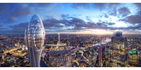  Leszavazták a 305 méter magas felhőkarcolót: nem épül meg Londonban a Tulipán Torony  