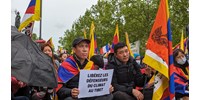  Van, ahol nagyobb tiltakozás várta az Európába látogató kínai elnököt – videó  