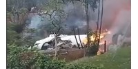 Lezuhant egy utasszállító Brazíliában - videó