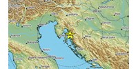  Földrengés volt Horvátországban  