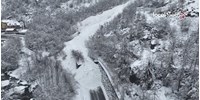  Településeket szigetelt el az erős havazás Olaszországban  