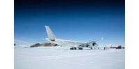  Először landolt egy 190 tonnás Airbus az Antarktiszon  