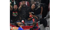  Az elsőfokú ítélet szerint 5 évig nem járhat sporteseményre a szurkoló, aki repohárral dobta meg Raheem Sterlinget Budapesten  