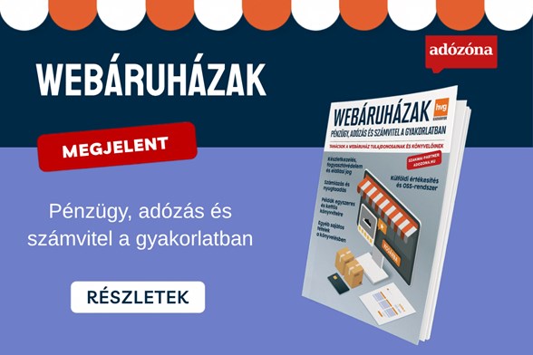 Webáruházak – pénzügy, adózás, számvitel a gyakorlatban című kiadvány