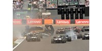  Rémisztő balesetekkel kezdődött az F1-es Brit Nagydíj – videók  