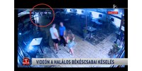  Videófelvételt mutattak be a békéscsabai szállodai késelésről, az ügyvéd szerint ez az önvédelmet bizonyítja  