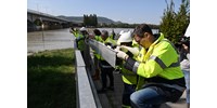  Karácsony: Az árvízi védekezés legnehezebb napja jön  