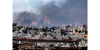  Drónfelvételek mutatják, mekkora a pusztítás a korábban nyüzsgő Gázában  