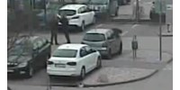 Parkolóban vert meg meg két idős embert egy autós, mert nem kapott elsőbbséget - videóval