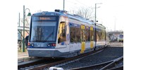 Kitörte a tramtrain ajtaját egy rokkantkocsis