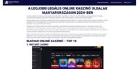 Feltörhettek egy kormányzati honlapot, amely már online kaszinókat és sportfogadási