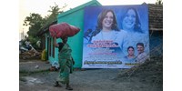 Kamala Harris győzelméért imádkozik egy egész falu Indiában
