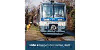  Most már tényleg elindul a vasúti személyforgalom a Szeged-Szabadka vonalon, lett menetrend is  