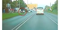 Ilyen, amikor a bringasávra lehetőségként tekint egy pesti autós – videó