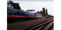  Kisiklott egy vonat Szegednél (videóval)  