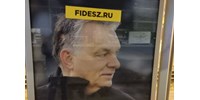  A Momentum csinált egy fidesz.ru oldalt, és több városban ?kiegészítették? a kormányplakátokat  