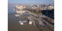 Lassan apad a Duna vízszintje, Budapesten szombaton lesz az elsőfokú védelmi szint alatt