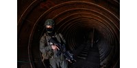 Izrael betemette a Hamász eddig megtalált leghosszabb alagútját  