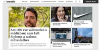 Horváth Ágnes a Kreatív magazin új főszerkesztője, Hermann Irén a HVG-nél folytatja