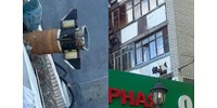  Egy társasház erkélyébe fúródott egy drónra kilőtt légvédelmi rakéta Moszkva közelében  