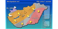  Szombaton még marad a kánikula, de a vasárnap lehülést hoz  