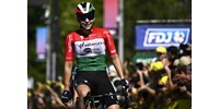 "Ez őrület! El sem hiszem!" - Vas Kata Blanka értékelte a szakaszgyőzelmét a női Tour de France-on