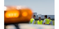 Fotókon a debreceni reptér megrepedt kifutója