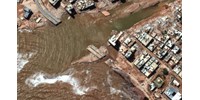 Megdöbbentő előtte/utána műholdképeken látni, mekkora pusztítást végzett Líbiában az áradás