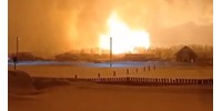  Kigyulladt egy gázvezeték az oroszországi permi területen – videó  