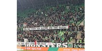  Baloldaliztak a Fradi-szurkolók a stadionban, figyelmeztetés járt érte  