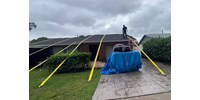  Spaniferrel kötözte le az egész házát, hülyének nézték, a hurrikán után mégis ő nevet utoljára  
