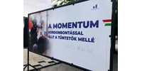  Megrongálták a Momentum plakátjait a XVII. kerületben  