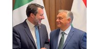 Salvini és Orbán együtt jelentették be, hogy a magyar miniszterelnök is megy a Liga "kötcsei piknikére"