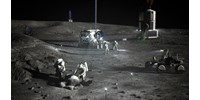  Bányászrobotot küld a NASA a Holdra, hogy megfúrja a felszínt  