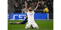  Benzema nyolc közé rúgta a Madridot a BL-ben  