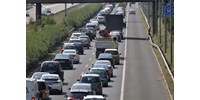  Torlódik a forgalom az M7-es autópályán a főváros felé  