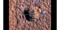  Óriási becsapódást rögzített a NASA műszere a Marson  