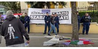  A sajtó szabadságáért tüntetett a Momentum – videó  