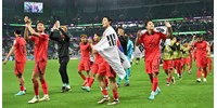  Dél-Korea követte Japánt a nyolcaddöntőbe, Uruguay kiesett  