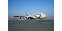  Óriási szem a jövőből: különleges festést kap az Emirates tíz Airbus A380-as repülője  