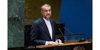  Iráni külügyminiszter: "A cionista rezsim összeomlott"  
